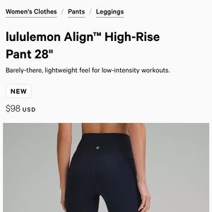 lululemon Align™ High-Rise Pant